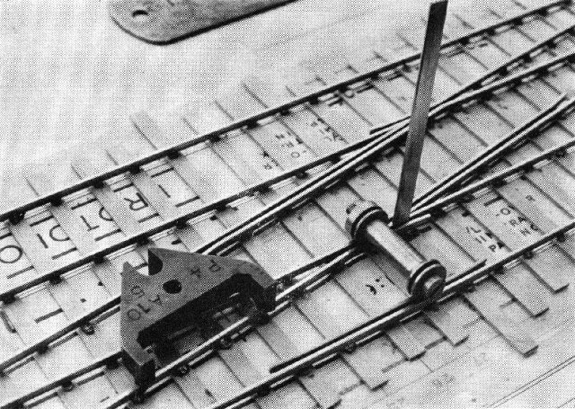 The crossover almost complete, showing the use of the gauges.