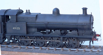 7F 0-8-0 model locomotive
