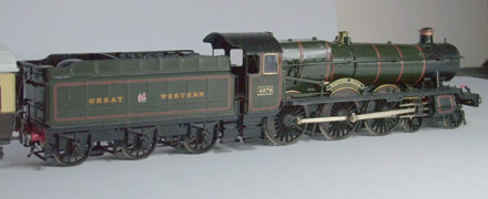 Model locomotive 4979, Wooton Hall