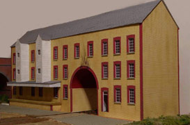  Model of the brewery warehouse