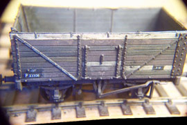 Model railway wagon