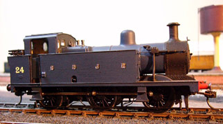 Model SDJR 3F locomotive